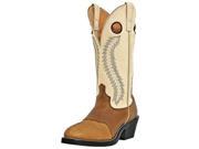 Laredo Western Boots Mens Knoxville Buckaroo 13 D Tan Cream 62023