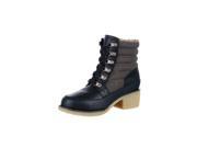 Durango Fashion Boots Womens Cabin Lacer Quilted 10 M Black DRD0153