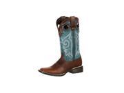Durango Western Boots Womens Mustang Pull On Saddle 10 M Brown DRD0135