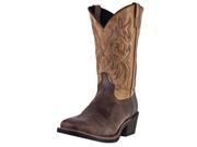 Laredo Western Boots Mens Classic Stitched Cowboy 9 D Bark Tan 68351