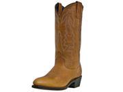 Laredo Western Boots Mens Jacksonville Cowboy 9 D Walnut Deertan 68372