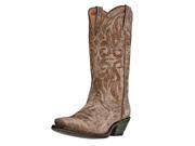 Laredo Western Boot Women Leather Maricopa Goat 10 M Tan Crackle 51041