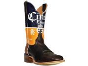 Cinch Western Boots Men Cerveza Vivid Flex Square 8 D Chocolate CEM144