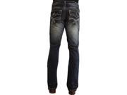 Stetson Western Denim Jeans Mens 34 x 36 Royal 11 004 1014 4011 BU