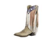 Roper Western Boots Womens Americana 8 B Brown 09 021 7001 0136 BR