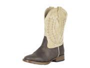 Roper Western Boots Boys Billy 12 Child Brown 09 018 1900 0079 BR