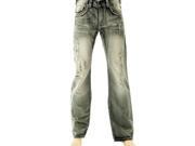 B. Tuff Western Denim Jeans Mens Happy Hour 36 Reg Vintage Wash MHPPHR