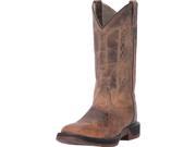 Laredo Western Boots Mens Bennett Square Toe Orthotic 11 EW Brown 7454