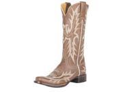 Stetson Western Boots Womens Jordan 7 Gray 12 021 8601 1086 GY