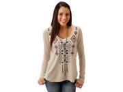 Roper Sweater Womens Out of the Blue M Natural 03 038 0513 7043 WH