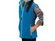 Roper Western Vest Girls Zipper XL Turquoise 03 298 0781 0652 BU
