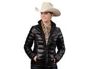 Roper Jacket Womens Zipper Long Sleeve M Black 03 098 0693 0600 BL