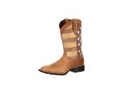 Durango Western Boots Mens Mustang Faded Glory 11.5 W Brown DDB0087