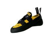 Boreal Climbing Shoes Adult Q X Leather 9.5 Black Yellow 11650