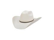 Alamo Cowboy Hat 30X Palm Kingman Truman Leather 7 1 2 White 28535