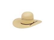 Alamo Cowboy Hat Cartwright Vented 6 5 8 Natural 30345