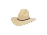 Alamo Cowboy Hat Gus Nevada Palm Leaf 7 5 8 Natural 28170