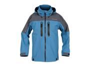 Stormr Outdoor Apparel Jacket Mens Zip Waterproof M Blue R715MF