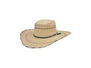Alamo Cowboy Hat Stampede Palm Rattlesnake 7 5 8 Tan 28730