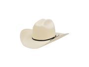 Alamo Cowboy Hat Sonora 10X Shantung Panama 7 White 27000
