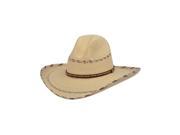 Alamo Cowboy Hat Gus Nevada Rattlesnake Palm 7 1 2 Natural 28172