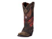 Dan Post Western Boots Womens N Dependence Orthotic 7.5 M Brown DP3676