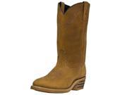 Laredo Work Boots Mens Denver Cowboy Round Toe 8 D Dirty Brown 28 2104