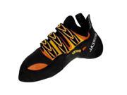 Boreal Climbing Shoes Adult Dharma 9.5 Black Yellow Orange 11532