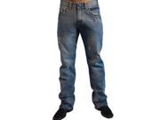 B. Tuff Western Denim Jeans Mens Ripped 36 Long Light Wash MRIPPD