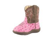 Roper Western Boots Girls Annabelle 1 Infant Pink 09 016 1900 1522 PI