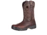 Rocky Western Boots Mens Mobilite CT Waterproof 10.5 W Brown RKW0197