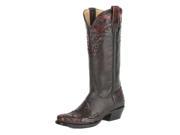 Roper Western Boot Womens Embroidered 6.5 Black 09 021 7124 1424 BL