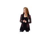 Roper Western Jacket Womens Long Sleeve L Black 03 038 0514 0146 BL