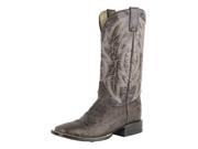 Roper Western Boots Mens Alligator 9.5 D Brown 09 020 7024 0744 BR