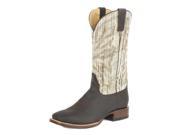 Stetson Western Boot Mens Distressed 10.5 D Brown 12 020 8839 0370 BR