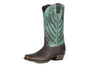 Stetson Western Boots Mens Wing 10.5 D Turquoise 12 020 8603 0189 BR