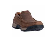Dan Post Work Shoes Mens Armstrong ST Oxford Slip 11 M Brown DP67681