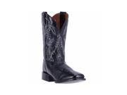 Dan Post Western Boots Mens Callahan Ostrich 10.5 D Black DPP5202