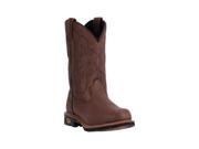 Dan Post Work Boots Mens Barbed Wire ST Cowboy 13 M Brown DP69381