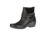 Rocky 4EurSole Casual Boots Womens Motif Wedge Strap 36 M Black RKH132