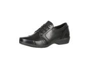 Rocky 4EurSole Casual Shoes Womens Rococo Low Wedge 37 M Black RKH142