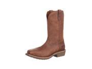 Durango Western Boots Mens Farm N Ranch Steel Toe EH 9 M Brown DDB0100