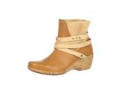 Rocky 4EurSole Casual Boots Womens Motif Wedge Strap 36 M Brown RKH133