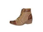 Rocky 4EurSole Casual Boots Womens Forte High Wedge 38 W Brown RKH120