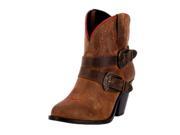 Dingo Western Boots Womens 6 Cowboy Straps 7.5 M Taupe DI 765