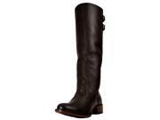 Johnny Ringo Western Boots Womens Fashion Knee 8 B Chocolate 922 101R