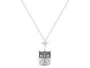 Montana Silversmiths Necklace Womens WNFR Shield Logo Silver NFRNC116