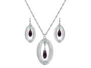 Montana Silversmiths Jewelry Womens Necklace Earrings Silver JS3115PU