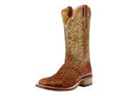 Cinch Western Boot Men Edge Bostrich Square Pull Tabs 13 EE Tan CEM153