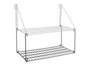 Tough 1 Tack Rack Additional Shelf With Hangers Black 88 491
